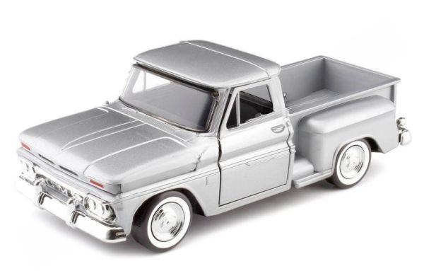 MMX79379ARGENT - Camioneta CHEVY C10 Fleetside 1966 Plata - 1