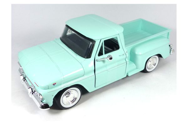 MMX79379VERT - CHEVY C10 Fleetside Pick-up 1966 verde - 1