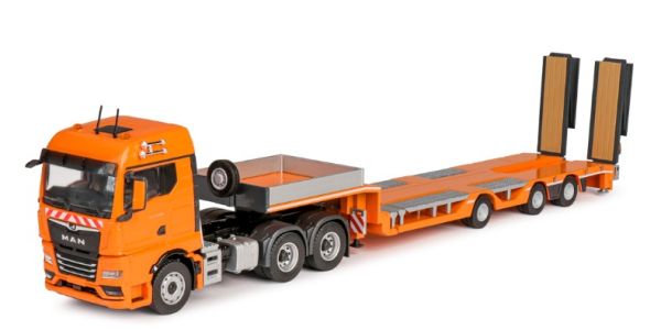 CON80251/01 - MAN TGX GM 6x4 con portaequipos 3 ejes Naranja - 1