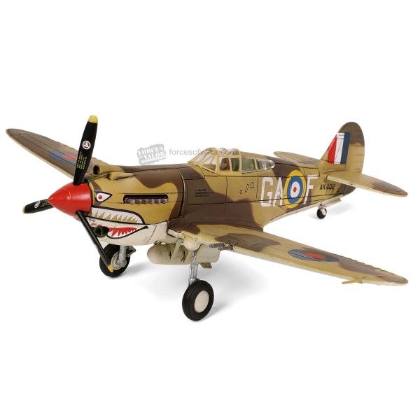 FOV812060A - CURTISS P-40B Tomahawk MK IIB Británico - 112º Escuadrón Real Fuerza Aérea - AK402 GA-F - Norte de África - Octubre 1941 - 1