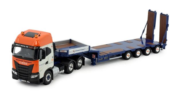 TEK81237 - IVECO S-Way 6x4 con cama baja 4 Ejes TRANSPORTE UNIVERSAL - 1