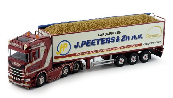 TEK81831 - SCANIA S 6x2 con rimorchio per patate 3 assi PEETER - 1