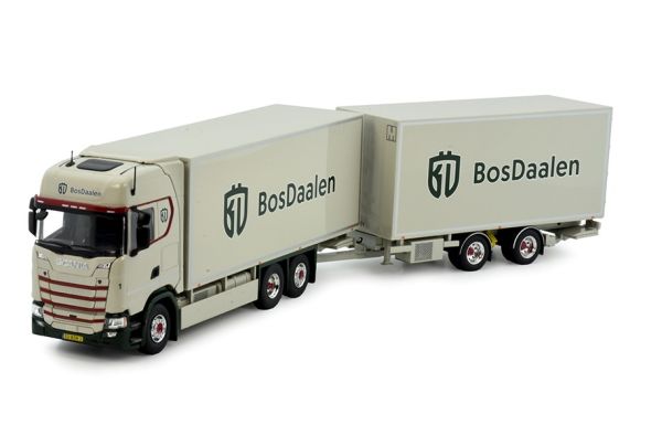 TEK83514 - SCANIA S HIGHLINE Camión recto 6x4 con remolque de 2 ejes BOSDAALEN - 1