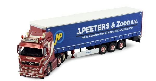 TEK83728 - VOLVO FH5 6x4 remolque de tres ejes J.PEETERS & ZOON - 1