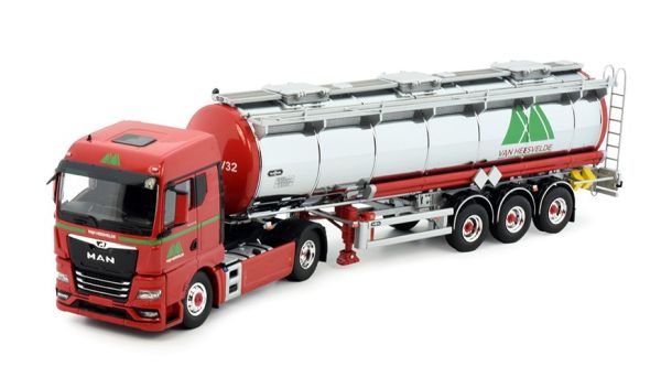 TEK83737 - MAN TGX GM 4x2 con remolque cisterna de 3 ejes VAN HEESVELDE - 1