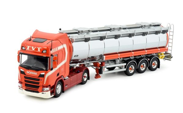 TEK83740 - SCANIA R Highline 4x2 con remolque cisterna de 3 ejes TVT - 1