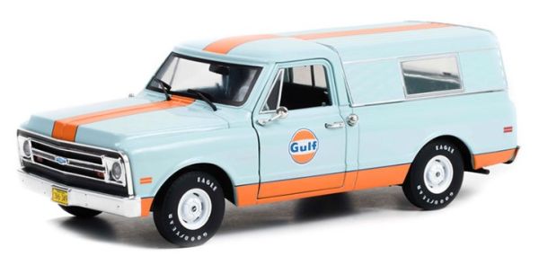 GREEN85062 - CHEVROLET C-10 Camper 1968 GULF OIL - 1