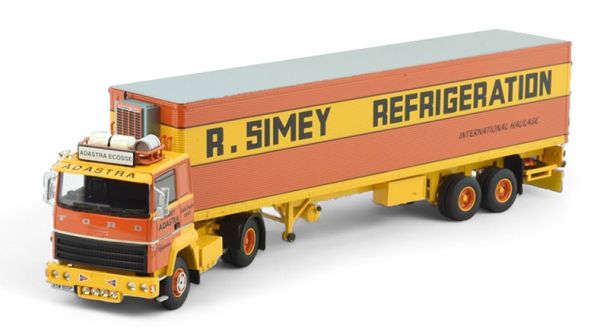 TEK85211 - FORD Transcontinental 4x2 con remolque frigorífico 2 Ejes ROLAND SIMEY - 1