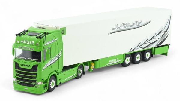 TEK86267 - SCANIA S Highline 4x2 con remolque frigorífico 3 ejes MULLER 100ans - 1