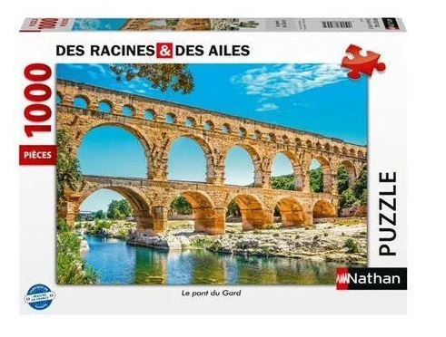 NAT872572 - Puzzle 1000 Piezas Pont du Gard - 1