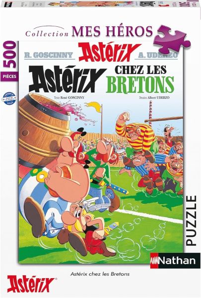 NAT878246 - Puzzle 500 piezas Astérix y los Bretones - 1