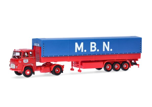 HERMS87MBS02619 - SCANIA LB 76 4x2 con remolque M.B.N. de 3 ejes - 1