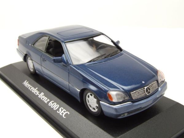 MXC940032600 - MERCEDES 600 SEC 1992 Azul metalizado - 1