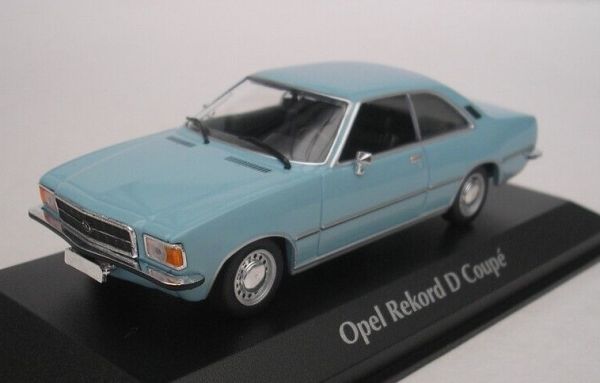 MXC940044021 - OPEL Rekord D coupé 1975 Azul claro - 1