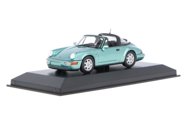 MXC940061364 - PORSCHE 911 (964) Targa 1991 verde metalizado - 1