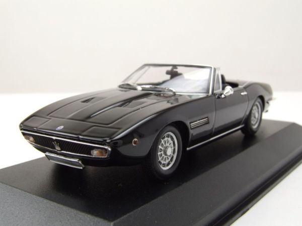 MXC940123331 - MASERATI Ghibli Spyder cabriolet 1969 Negro - 1