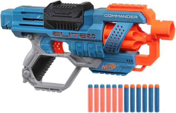 HASE9485 - NERF Elite 2.0 Commander RD-6 con 12 dardos - 1