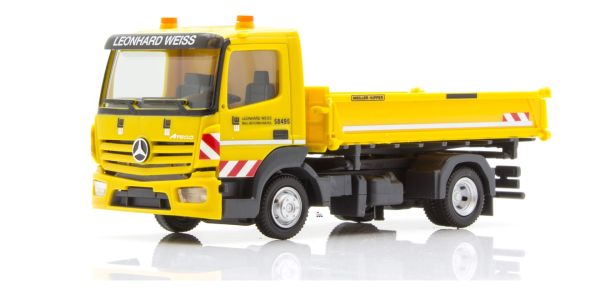 HER954570 - MERCEDES-BENZ Atego 13 4x2 volquete LEONHARD WEISS - 1