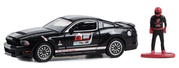 GREEN97150-E - SHELBY GT500 #68 2010 con piloto de carreras de la serie THE HOBBY SHOP en blister - 1