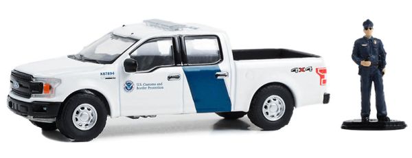 GREEN97150-F - 2018 FORD F-150 XLT U.S. Customs and Border Protection de THE HOBBY SHOP en blister - 1