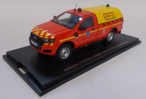 ALARME0033 - FORD Ranger pick-up de capota de lona de 2 puertas SDIS 45 de GRIMP Sapeurs Pompiers du Loiret limitado a 325 unidades - 1