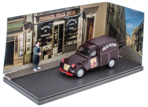 ATL2428001 - Furgoneta de supermercado CITROEN 2 CV Felix Potin con figura de la serie de vehículos utilitarios pequeños para artesanos y comerciantes - 1