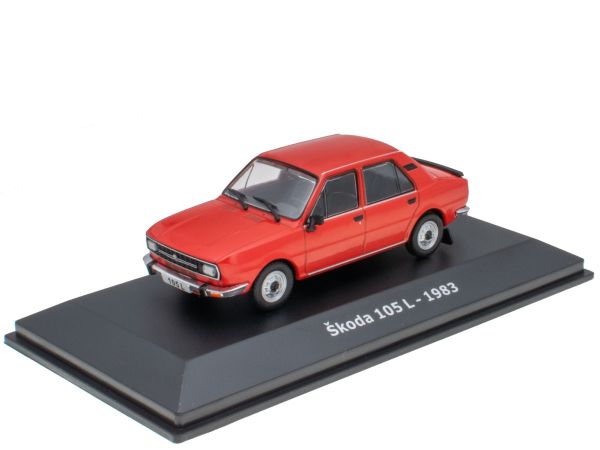 ABADD134A - SKODA 105 L de 1983 rojo - 1