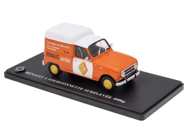 G110T016 - RENAULT 4 furgoneta elevada 400kg naranja - 1