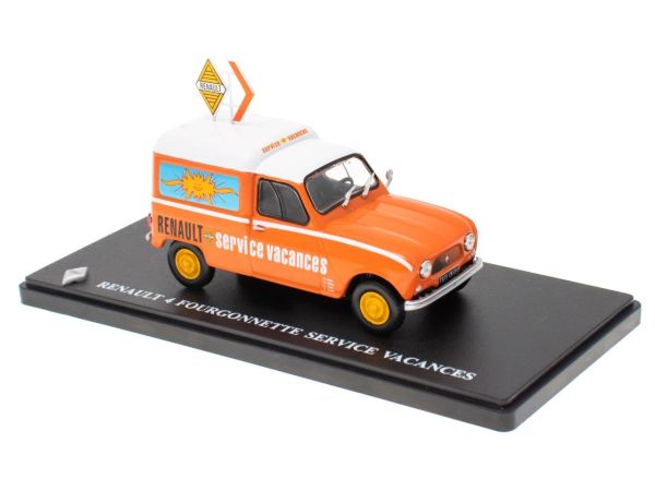 G110T036 - RENAULT 4 furgoneta servicio vacaciones naranja - 1