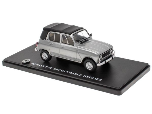 G110T062 - RENAULT 4L Heuliez descapotable gris - 1