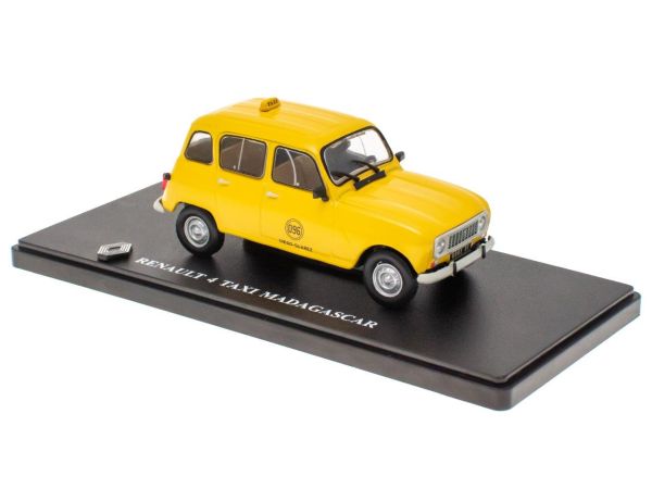 G110T066 - RENAULT 4 taxi amarillo Madagascar - 1