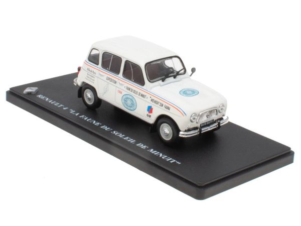 G110T077 - RENAULT 4 midnight sun fauna blanco - 1