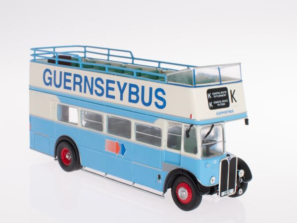 G1255082 - AEC Regent III Open Top de 1952 azul - 1