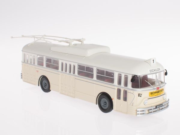 G1255110 - CHAUSSON VBC-APURMTT Trolley de 1963 blanco - 1