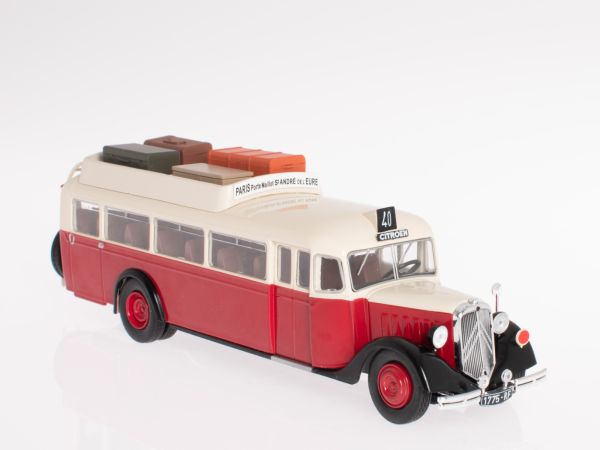 G1255112 - CITROEN Tipo 45 de 1934 rojo y blanco - 1