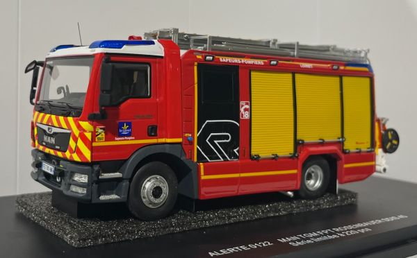 ALERTE0122 - MAN TGM FPT Rosenbauer SDIS - Pompiers du 45- Le Loiret - Limitado a 220ex. - 1