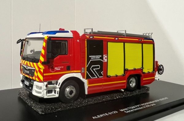 ALERTE0123 - MAN TGM FPT Rosenbauer SDIS - Bomberos del 87-Haute Vienne - Limitado a 200ex. - 1