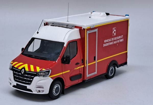 ALERTE0143 - RENAULT Master 2019 WAS VSAV SDIS 77 - Seine et Marne - Edición limitada a 250 ejemplares. - 1