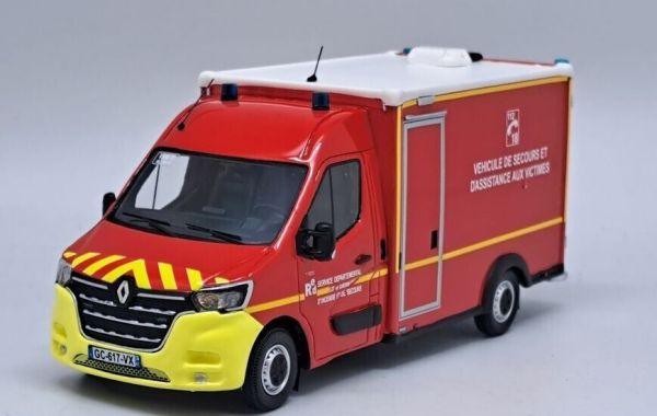 ALERTE0144 - RENAULT Master 2019 WAS VSAV SDIS 47- Lot et Garonne - Edición limitada a 250 ejemplares. - 1