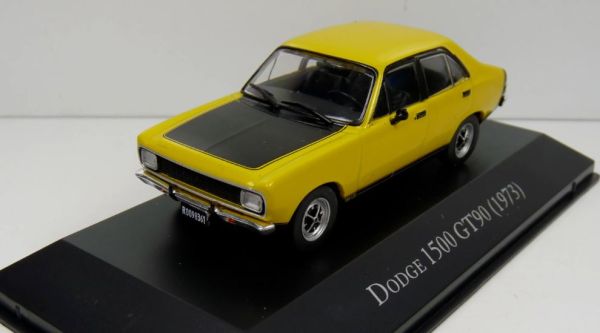 MAGARG131 - DODGE 1500 GT90 1973 amarillo y negro - 1