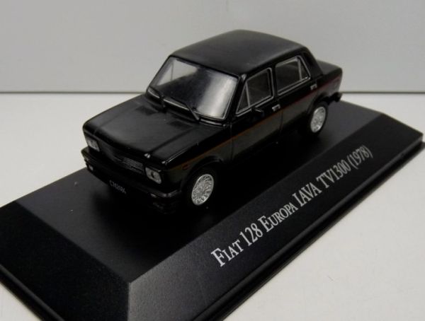 MAGARG51 - FIAT 128 iva 1978 negro con folleto - 1