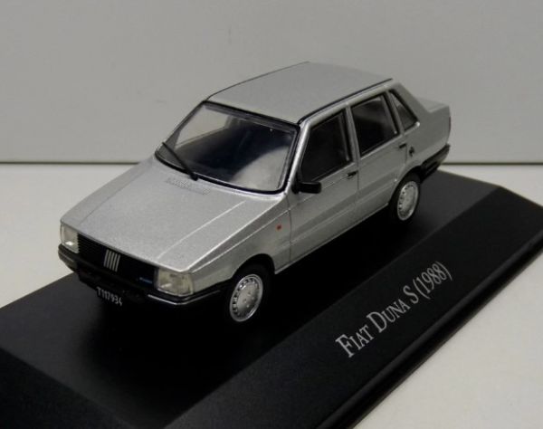 MAGARG54 - FIAT duna 1988 gris con folleto - 1