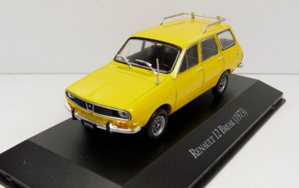 MAGARG72 - RENAULT 12 Break 1973 amarillo - 1