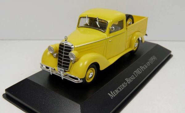 MAGARG86 - MERCEDES-BENZ 170D Pick-up 1954 amarillo - 1