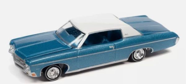 AW64382B-F - CHEVY Impala Custom Coupe 1970 Azul – En Blister - 1