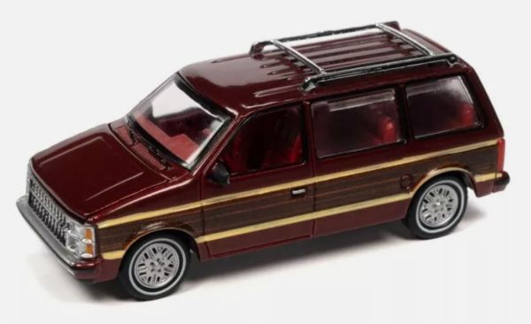 AW64392B-F - DODGE Caravan 1984 Marrón – en blister - 1