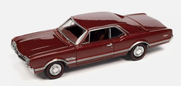 AW64402A-E - OLDSMOBILE 442 1966 Marrón – En blister - 1