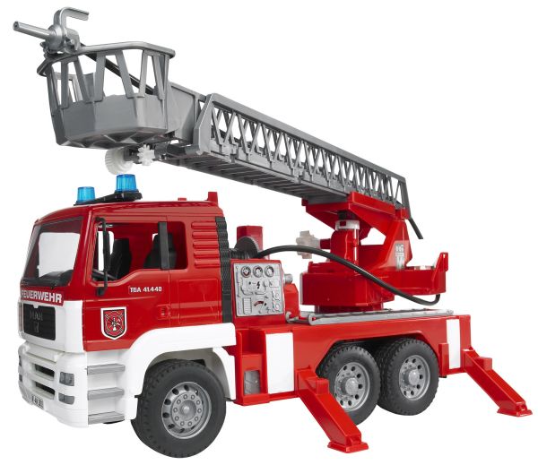 BRU2771 - Camión de bomberos MAN 6x4 a gran escala Escala:1/16 - 1