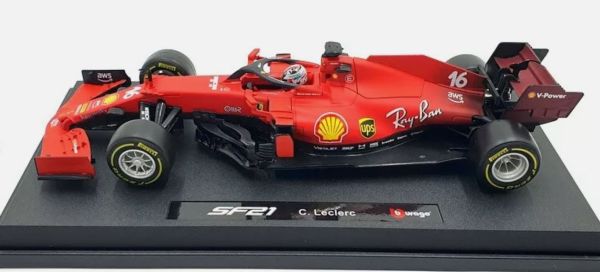 BUR16809SA - FERRARI F1 SF21 Equipo Scuderia #16 C.LECLERC - 1