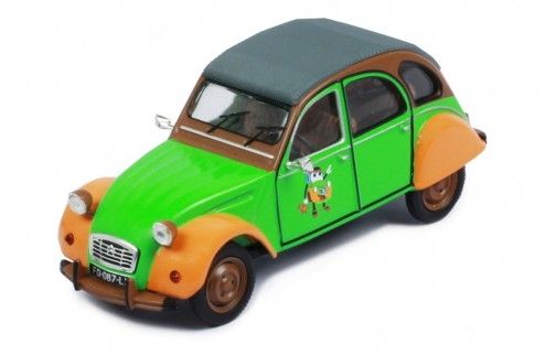 IXOCLC374N - CITROEN 2CV 1978 Verde y naranja - 1